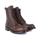 Huey Newton Hombre Habano Moc Toe 10 ojillos