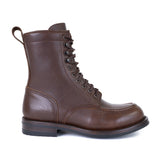Huey Newton Hombre Habano Moc Toe 10 ojillos
