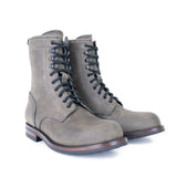 Luther King Hombre Gris Acero 10 ojillos