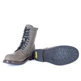 Luther King Hombre Gris Acero 10 ojillos
