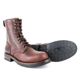 King Deluxe Hombre Burgundy 10 ojillos